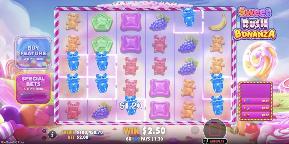 Sweet Rush Bonanza Slot